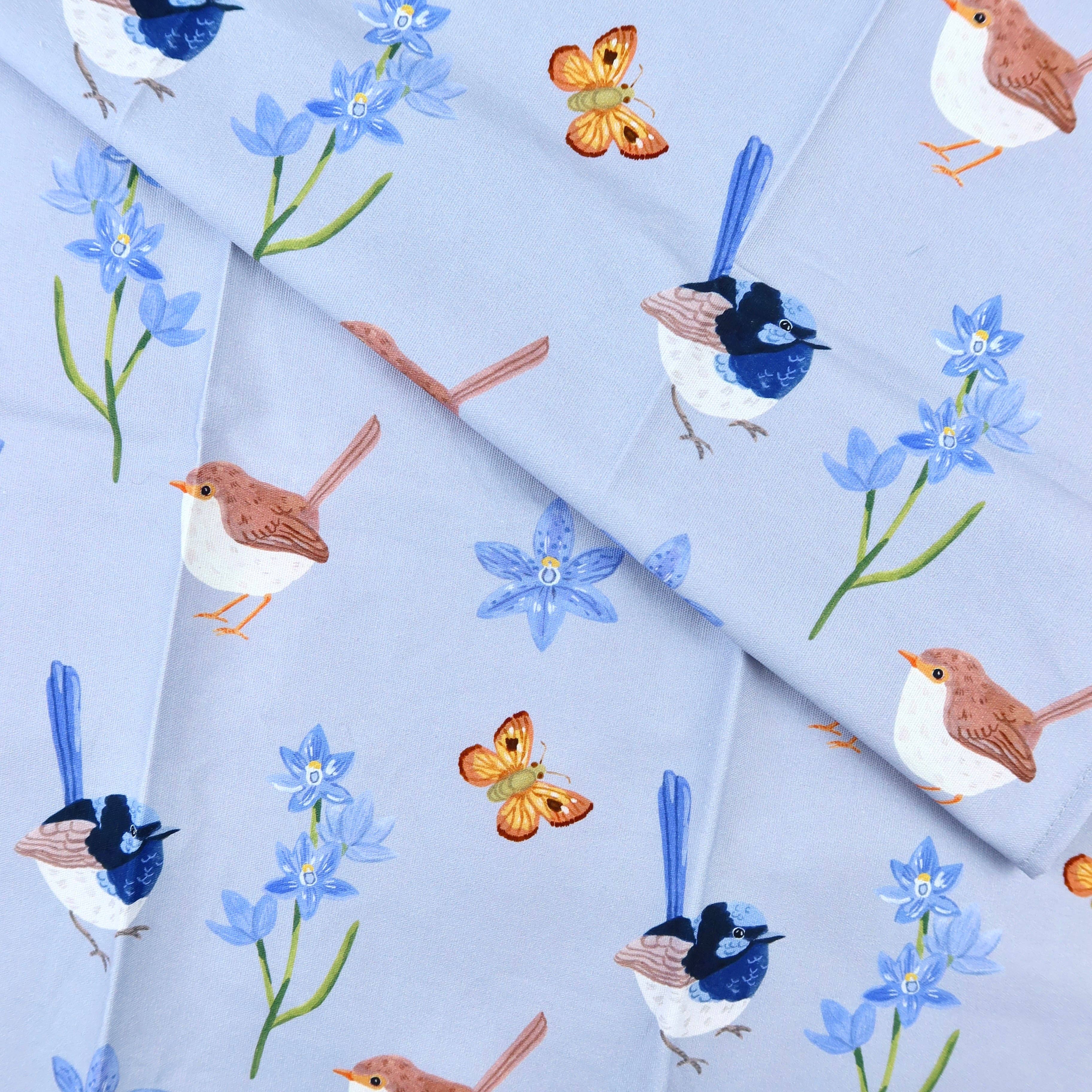 Australian Tea Towel - Fairy Wren