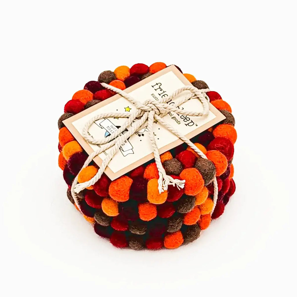 Falling Leaves Eco Coasters & Trivets