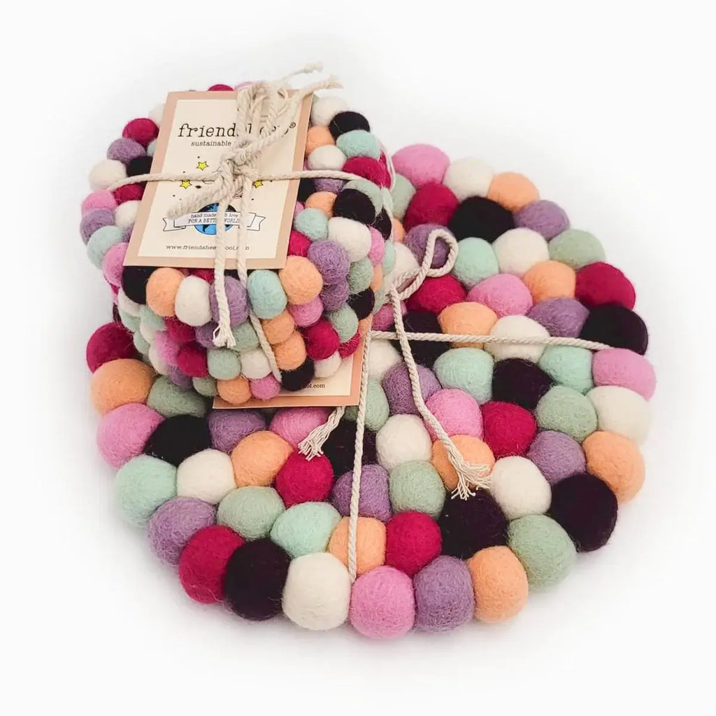 Macarons Eco Coasters & Trivets