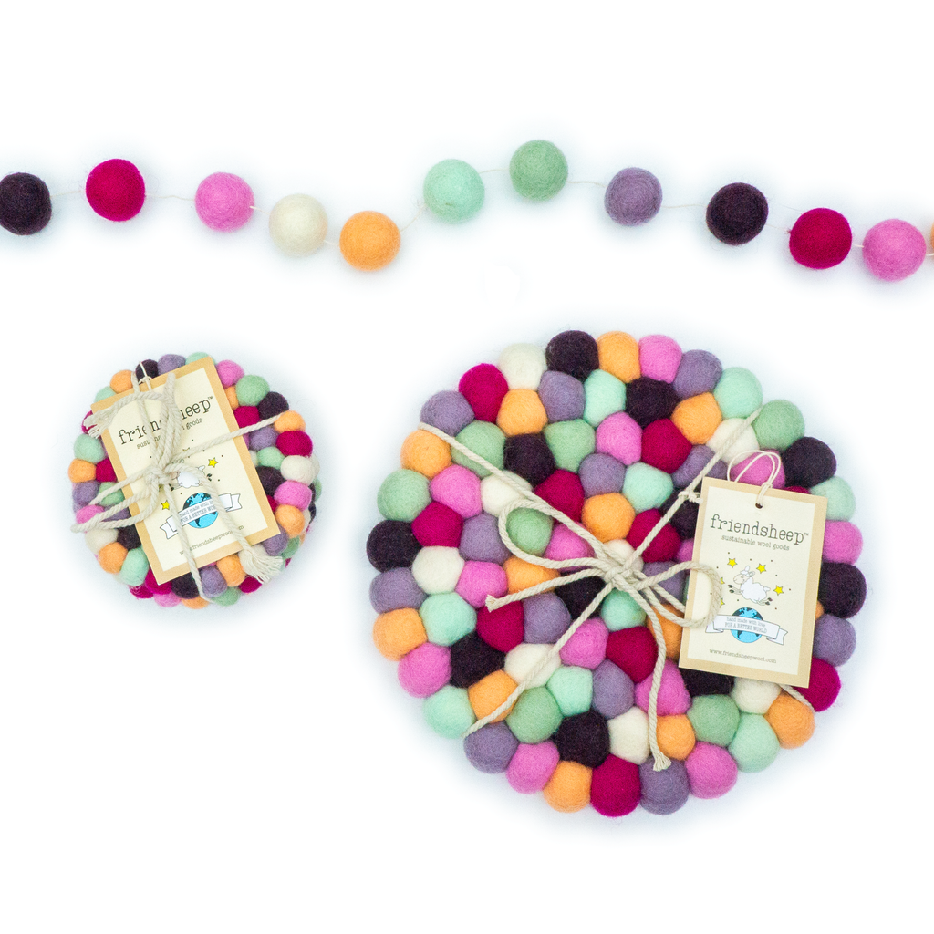 Macarons Eco Coasters & Trivets