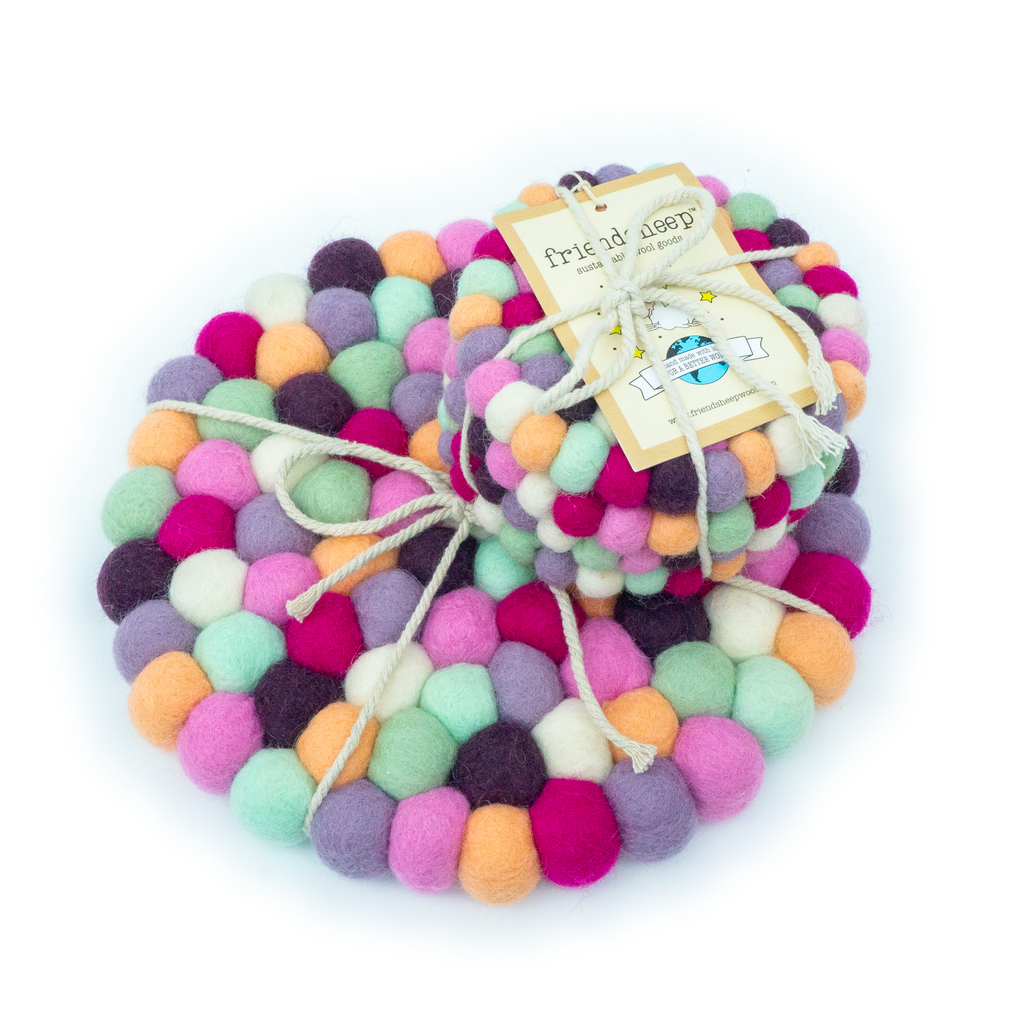 Macarons Eco Coasters & Trivets