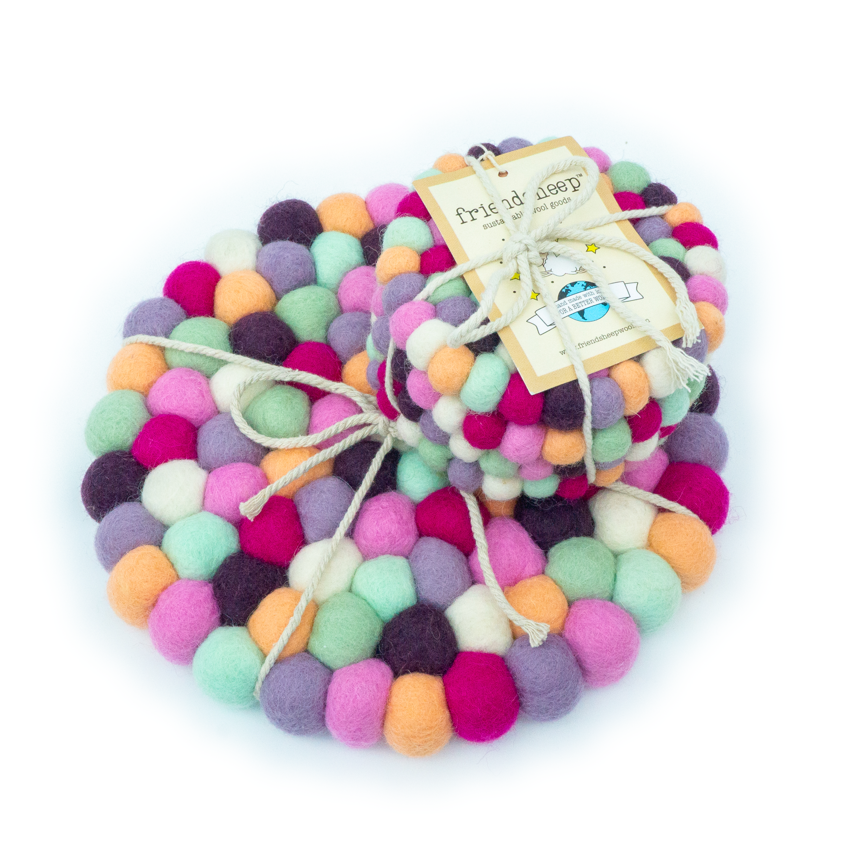 Macarons Eco Coasters & Trivets