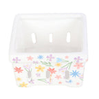 Small Spring Floral Print Ceramic Berry Basket