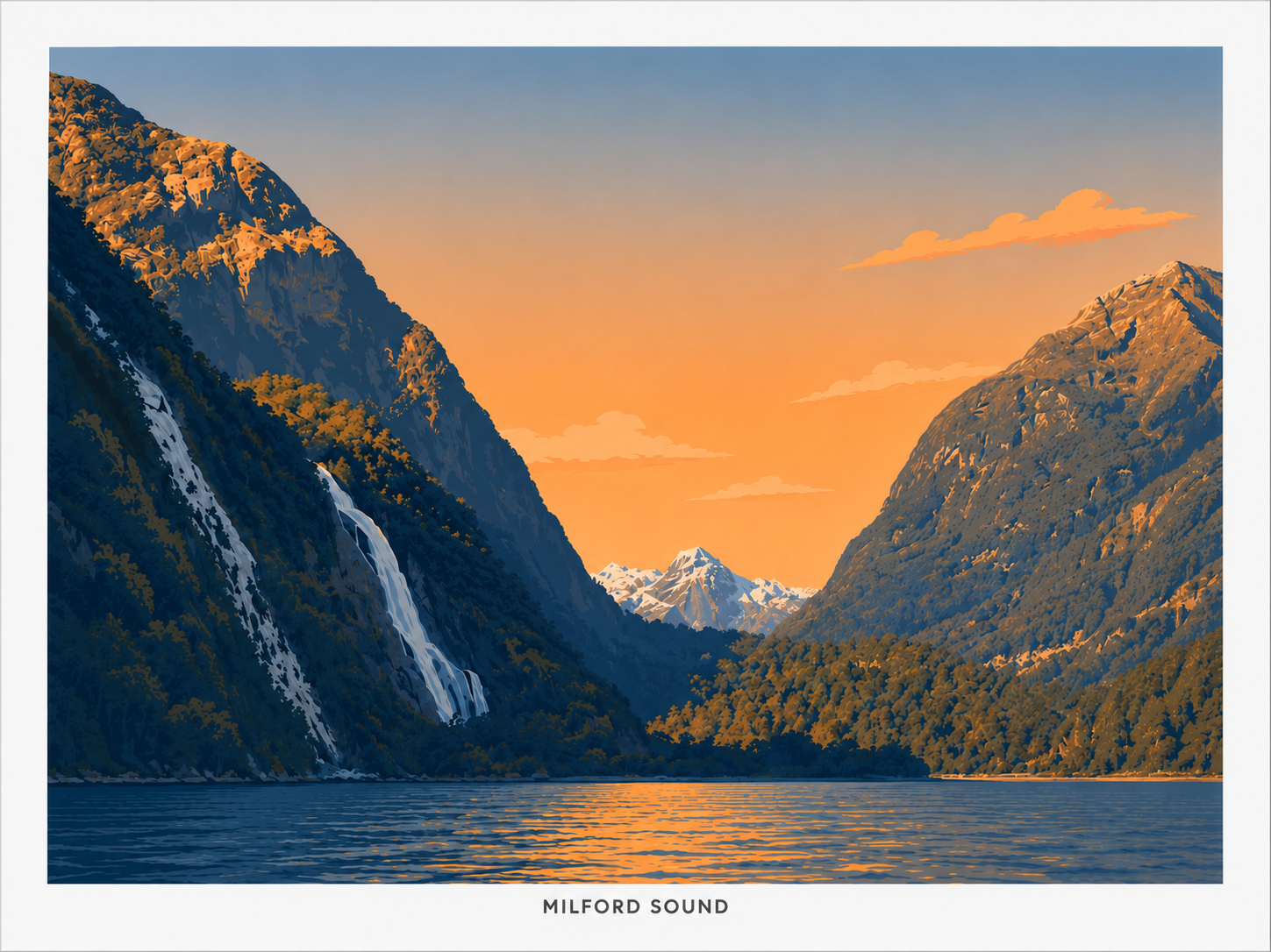 Milford Sounds Print